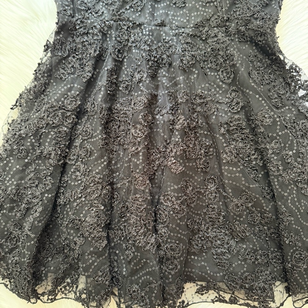 Fashion Nova Britney Rose Black Sleeveless Off-Shoulder Mini Dress Large - Picture 6 of 9